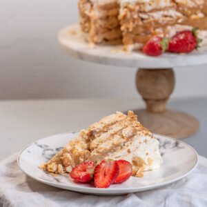 Torta Merengue almendrado