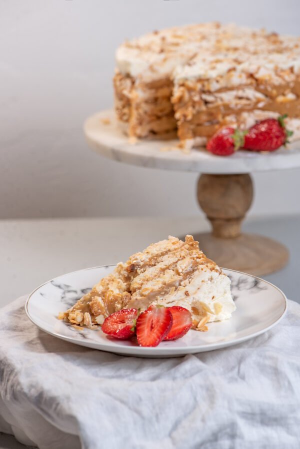 Torta Merengue almendrado